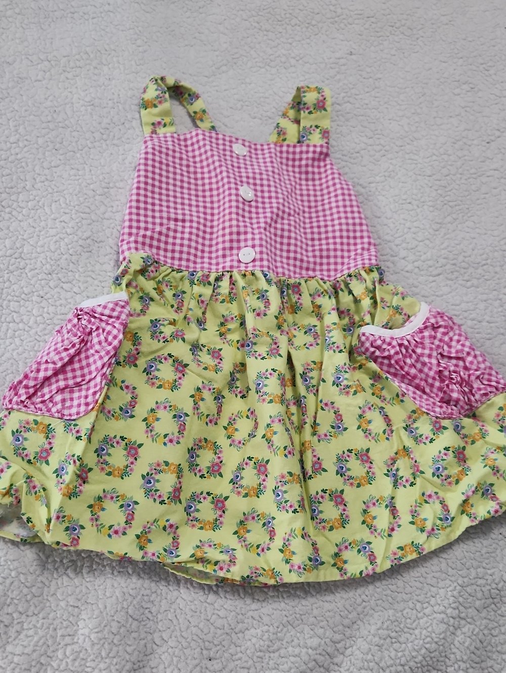 Ricrac & Ruffles tunic shirt/tank Size 8